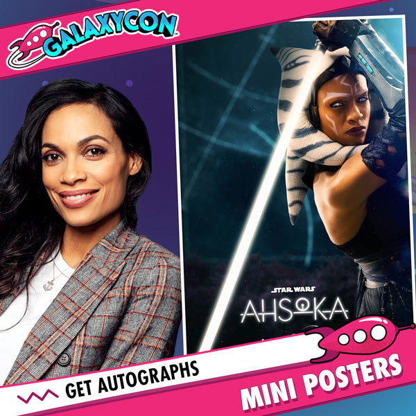 Rosario Dawson: Autograph Signing on Mini Posters, April 25th