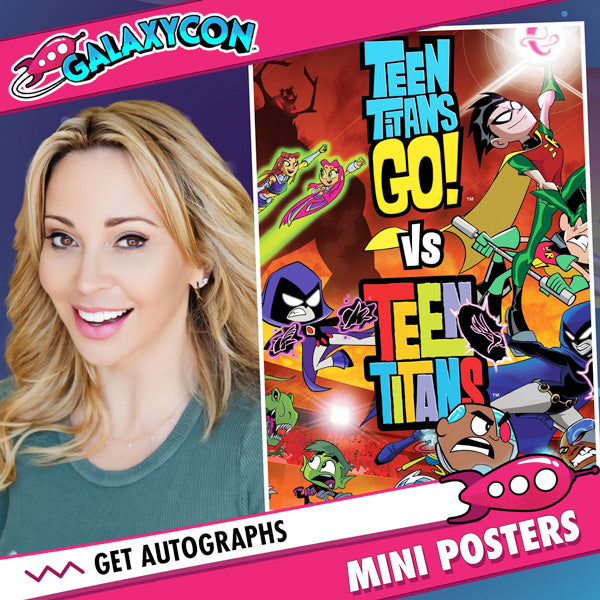 Tara Strong: Autograph Signing on Mini Posters, July 4th