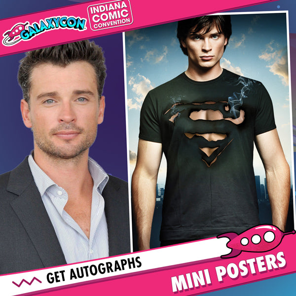 Tom Welling: Autograph Signing on Mini Posters, March 7th