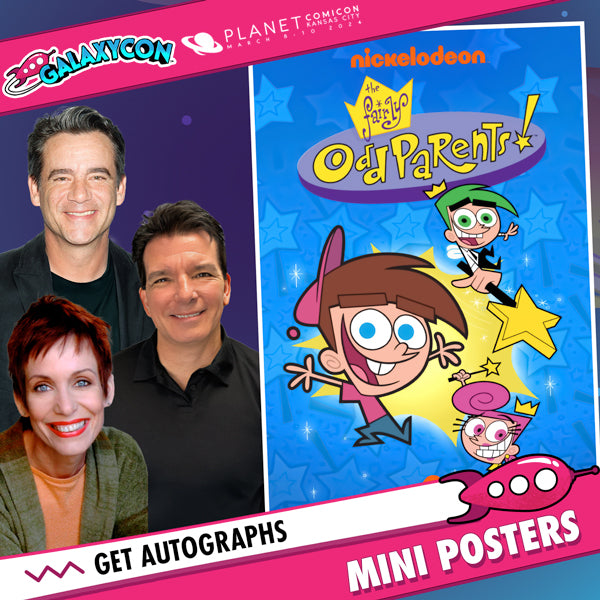 The FairlyOdd Parents: Trio Autograph Signing on Mini Posters, February 22nd
