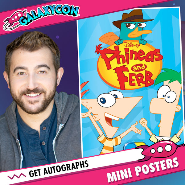 Vincent Martella: Autograph Signing on Mini Posters, May 9th