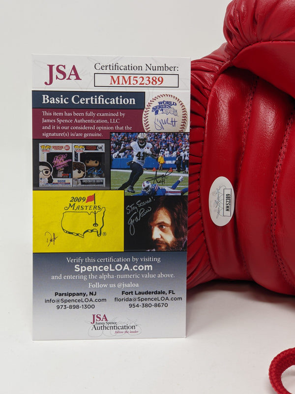 Dolph Lundgren Rocky IV Signed Boxing Glove JSA Certified Autograph