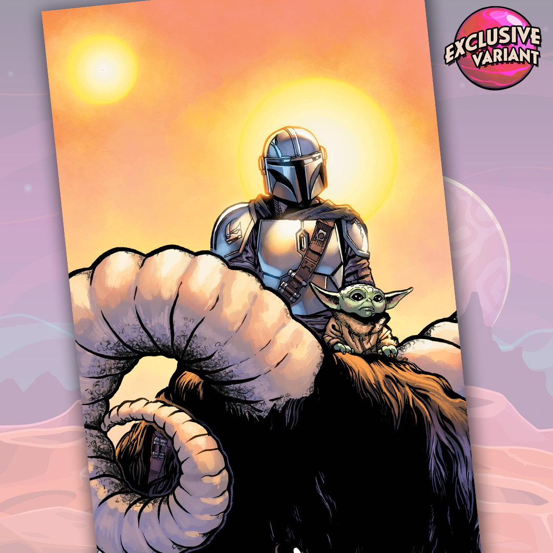 Star Wars The Mandalorian Season 2 #1 GalaxyCon Exclusive Virgin Variant Comic