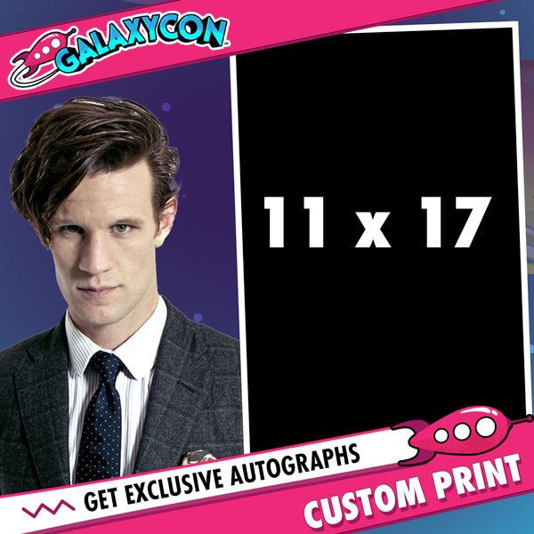 Matt Smith: Send In Your Own Item to be Autographed, SALES CUT OFF 11/20/26