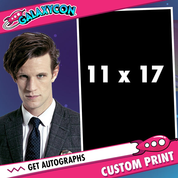 Matt Smith: Send In Your Own Item to be Autographed, SALES CUT OFF 11/20/26