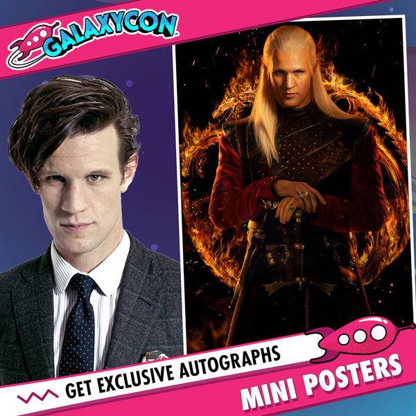 Matt Smith: Autograph Signing on Mini Posters, November 27