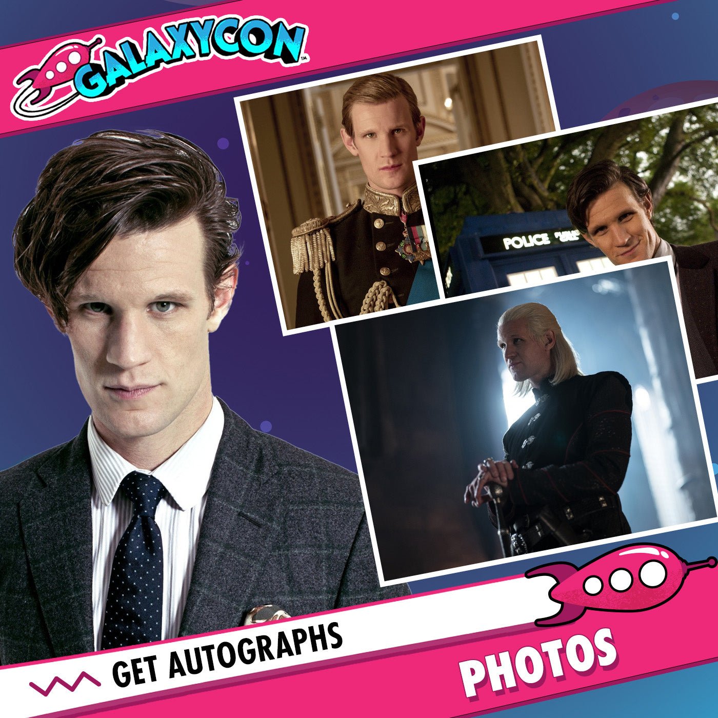 Matt Smith: Autograph Signing on Photos, November 27