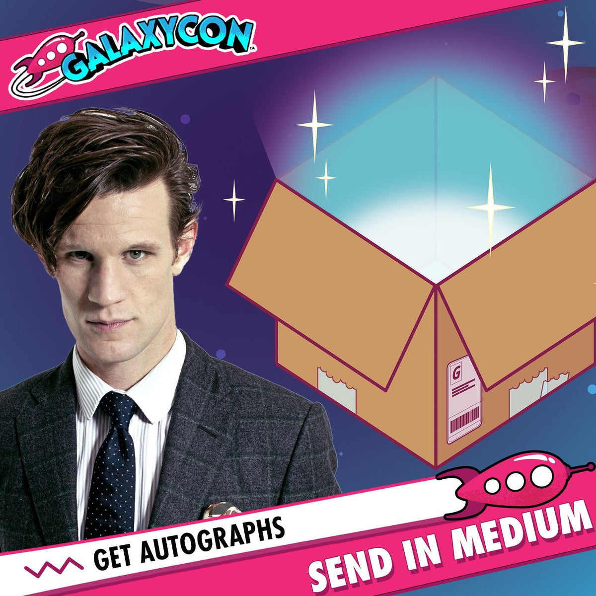 Matt Smith: Send In Your Own Item to be Autographed, SALES CUT OFF 11/20/26