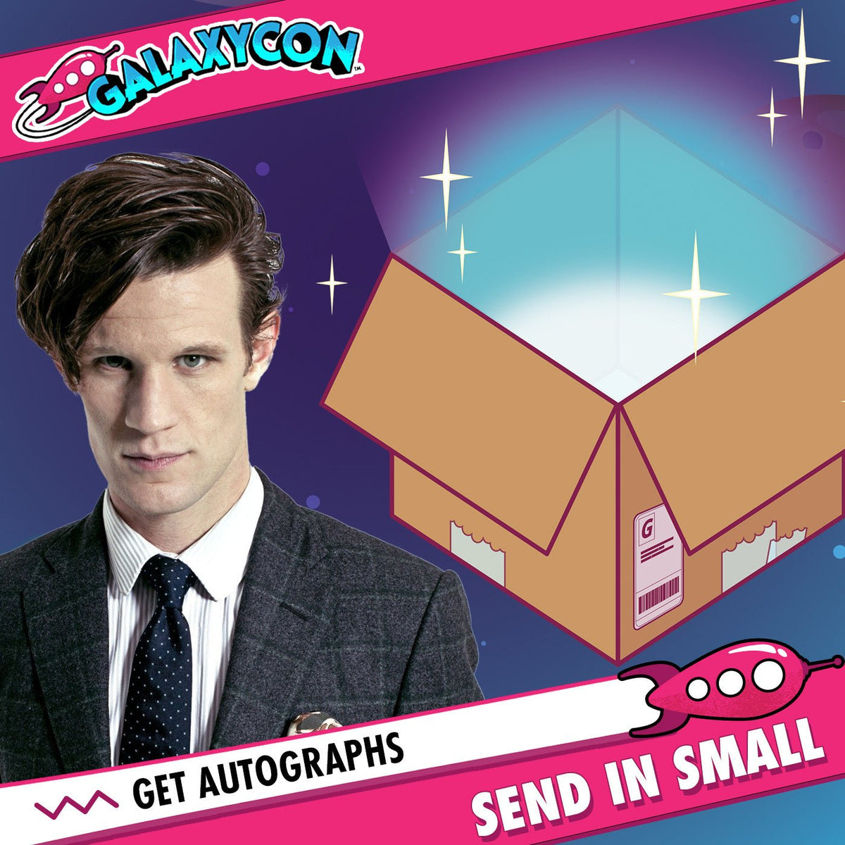 Matt Smith: Send In Your Own Item to be Autographed, SALES CUT OFF 11/20/26