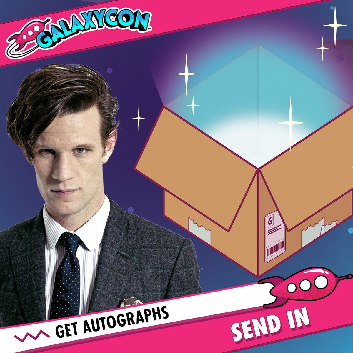Matt Smith: Send In Your Own Item to be Autographed, SALES CUT OFF 11/20/26
