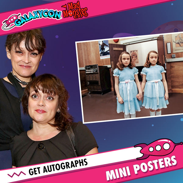 Lisa & Louise Burns: Duo Autograph Signing on Mini Posters, August 15th