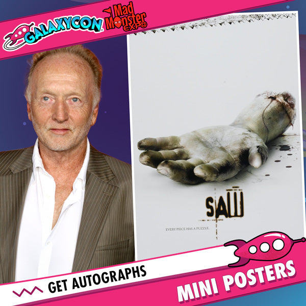 Tobin Bell: Autograph Signing on Mini Posters, August 15th