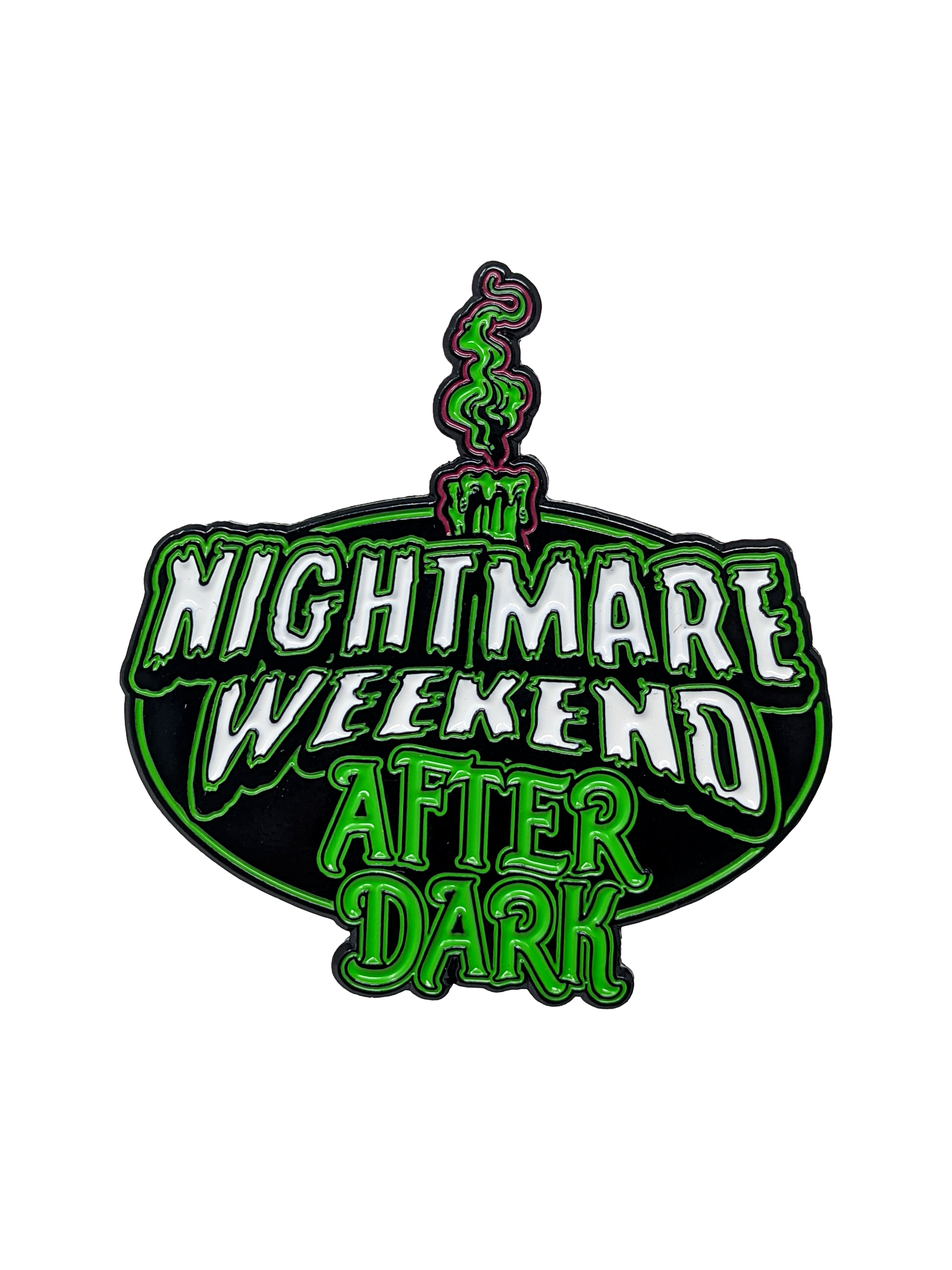 Nightmare Weekend Enamel Pins