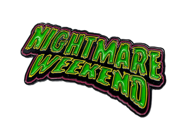 Nightmare Weekend Enamel Pins