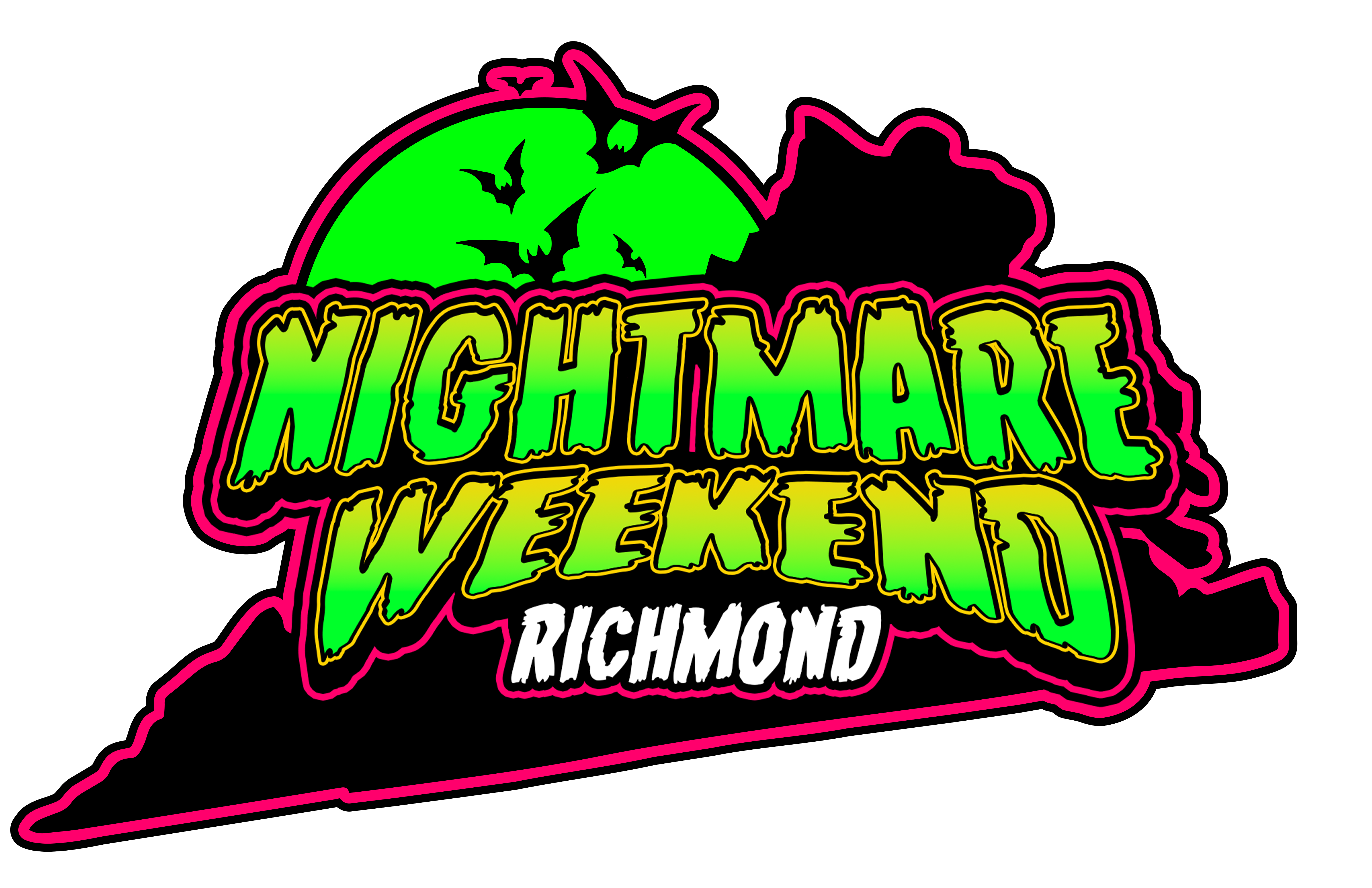 Nightmare Weekend Richmond Enamel Pin GalaxyCon