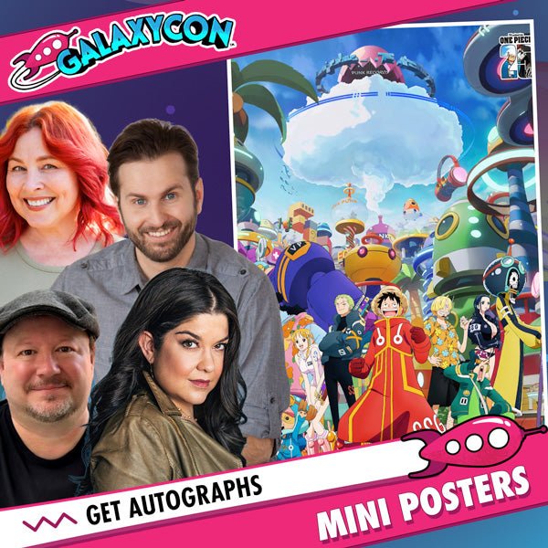 One Piece Cast: Autograph Signing on Mini Posters, November 27