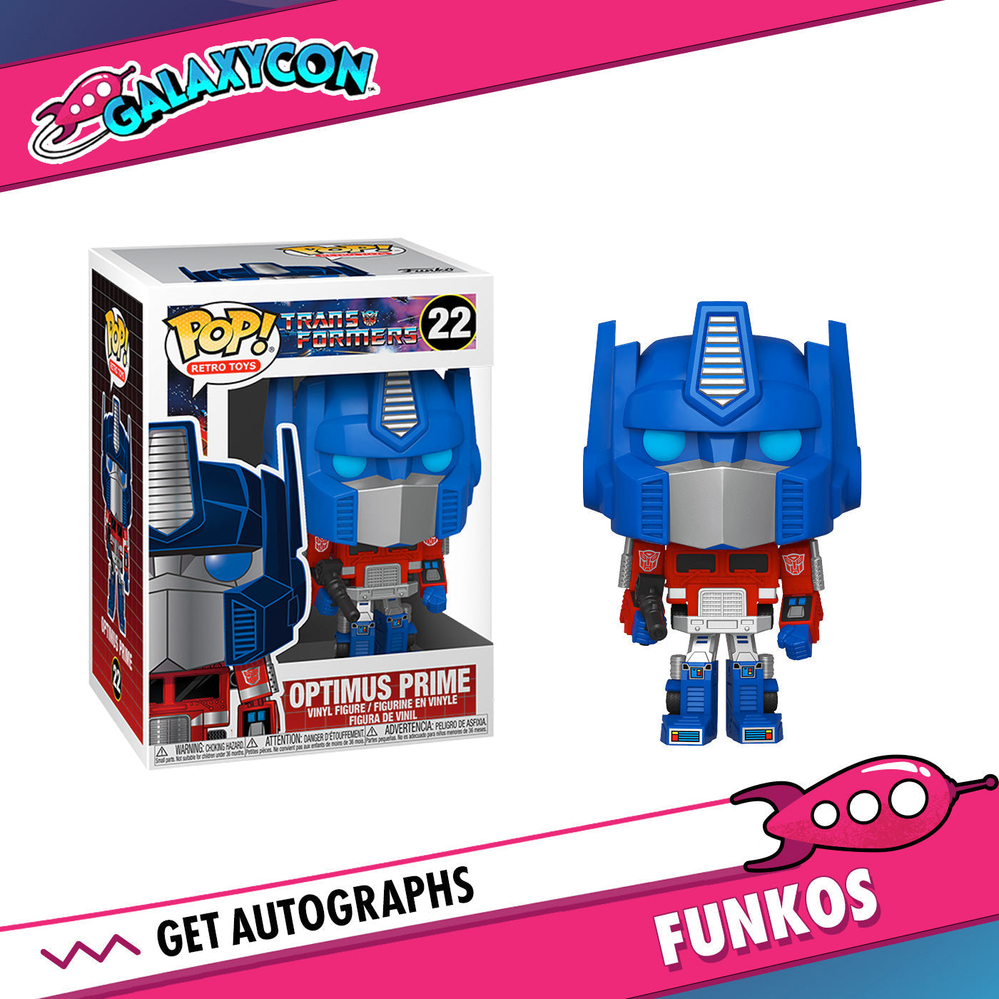 Peter Cullen: Autograph Signing on a Funko Pop, February 18th