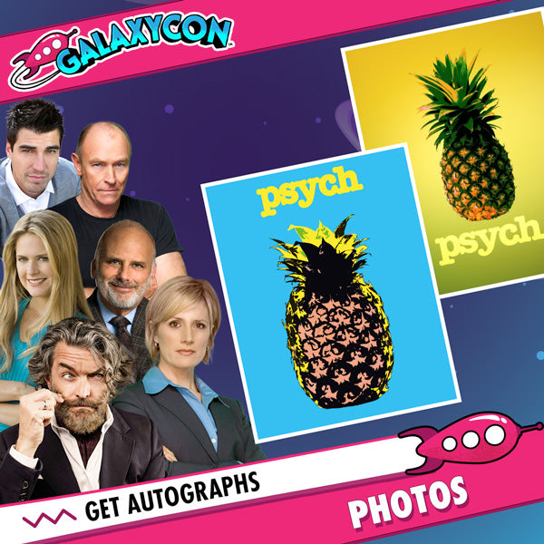 Psych: Cast Autograph Signing on Photos, May 9th