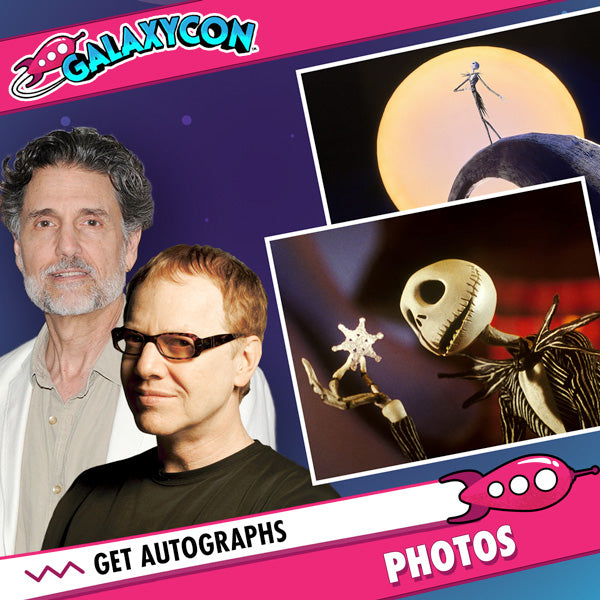 Danny Elfman & Chris Sarandon: Duo Autograph Signing on Photos, March 7th