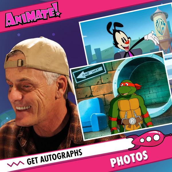 Rob Paulsen: Autograph Signing on Photos, July 4th