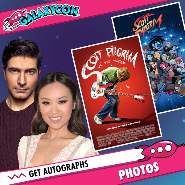 Brandon Routh & Ellen Wong: Duo Autograph Signing on Photos, July 4th Routh Wong GalaxyCon Raleigh