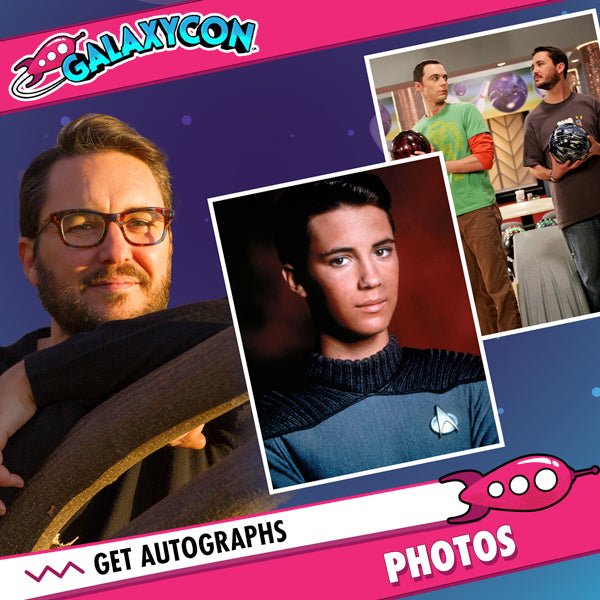 Wil Wheaton: Autograph Signing on Photos, July 4th