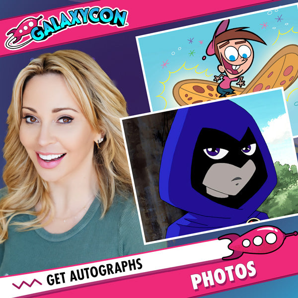 Tara Strong: Autograph Signing on Photos, July 4th