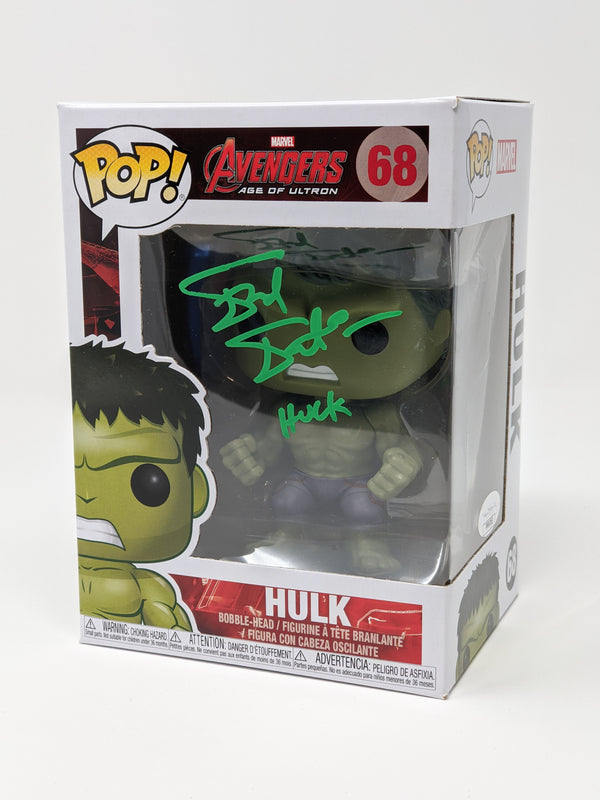 Fred Tatasciore Avengers Age of Ultron Hulk #68 Signed Funko Pop JSA Certified Autograph