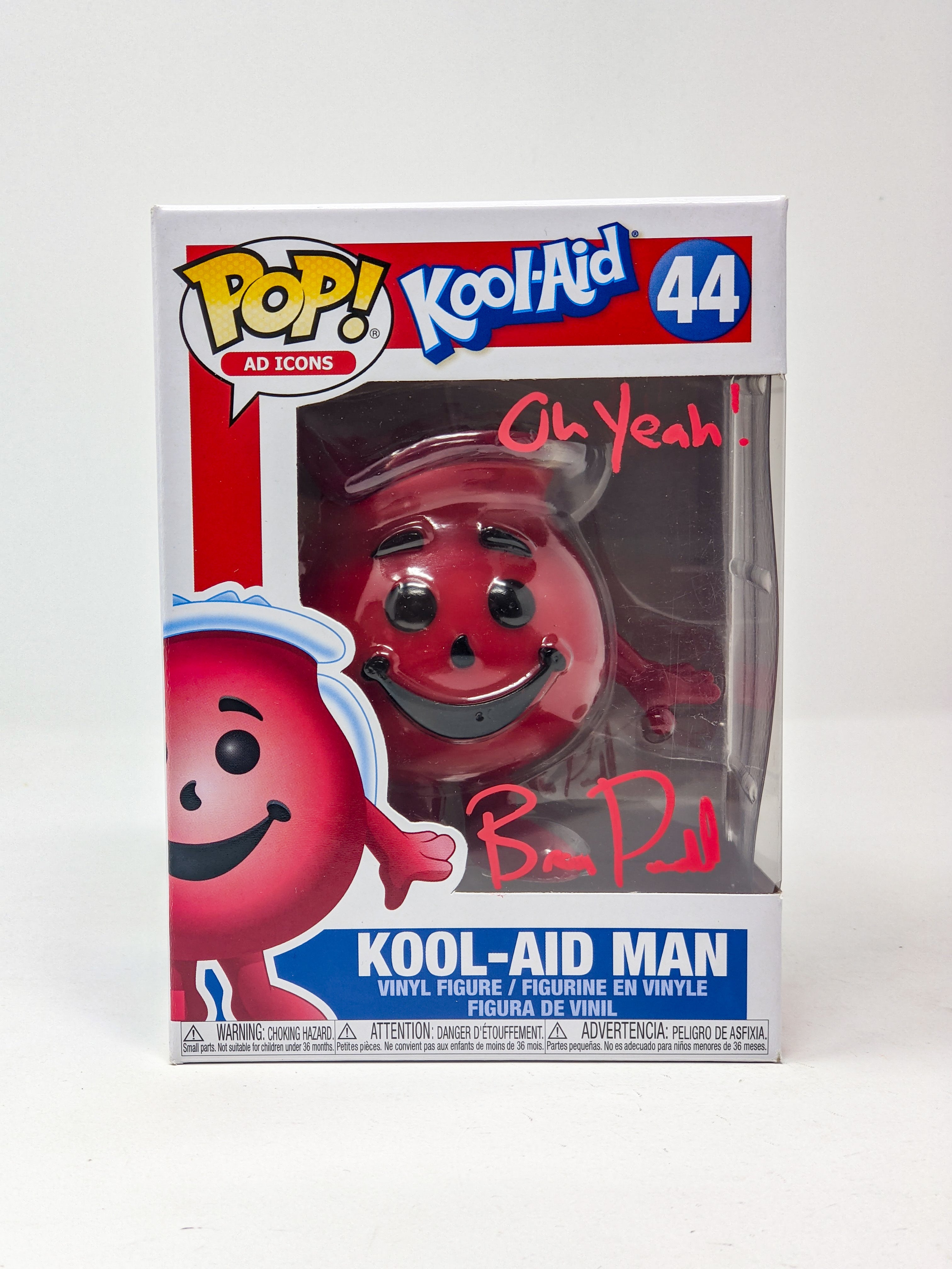 Brock Powell Kool-Aid Man #44 Signed Funko Pop JSA Certified Autograph GalaxyCon