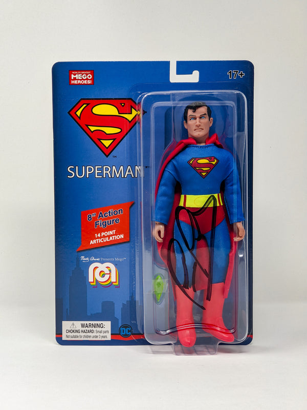 Tim Daly DC Superman Signed Mego Action Figure JSA Certified Autograph GalaxyCon