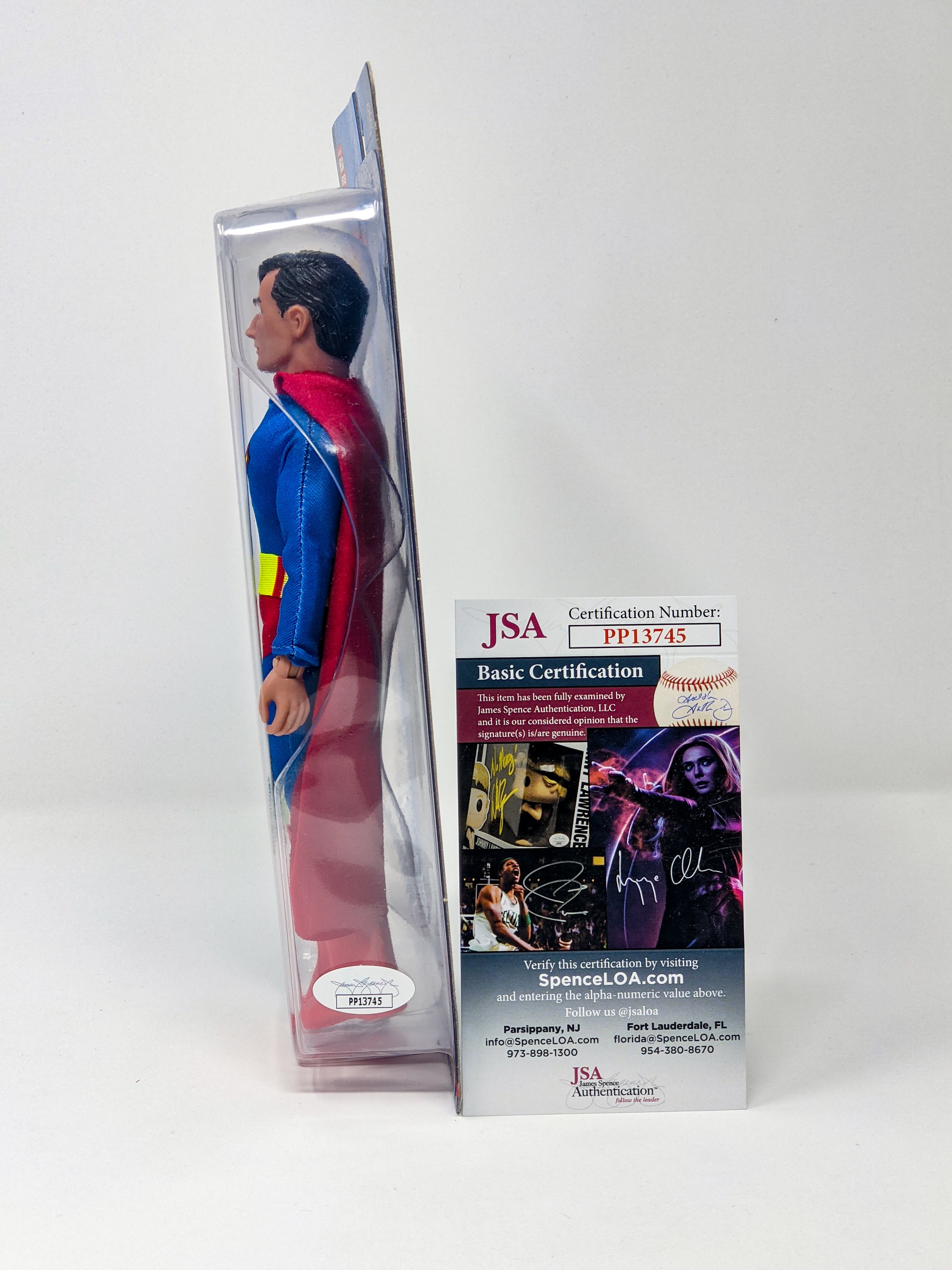 Tim Daly DC Superman Signed Mego Action Figure JSA Certified Autograph GalaxyCon
