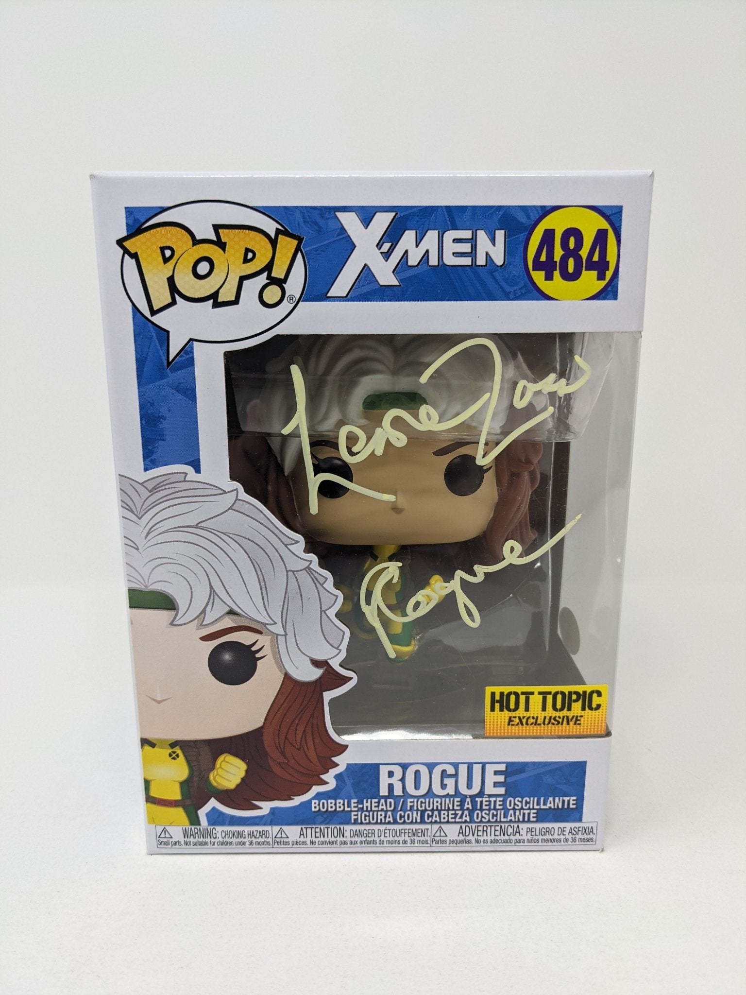 Lenore Zann Marvel X-Men Rogue #484 Exclusive Signed Funko Pop JSA Certified Autograph GalaxyCon