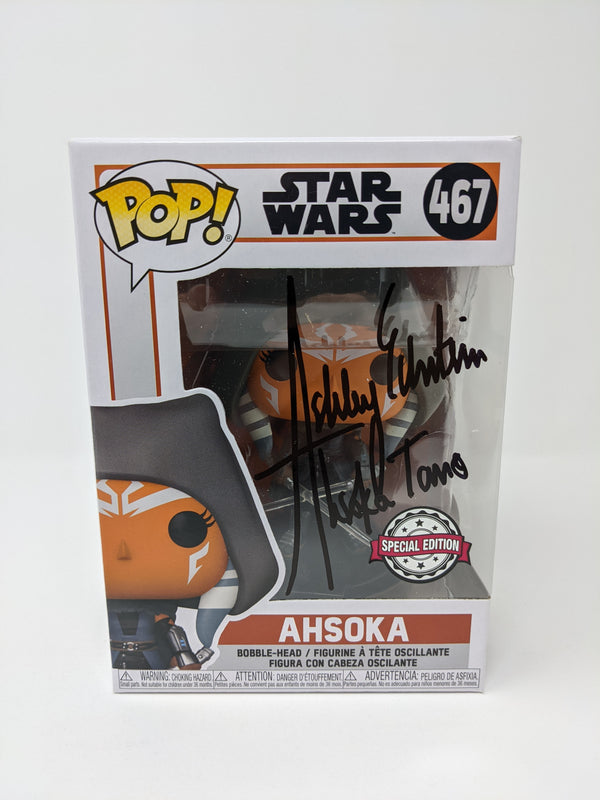 Ashley Eckstein Star Wars Ahsoka #467 Exclusive Signed Funko Pop JSA COA Certified Autograph GalaxyCon