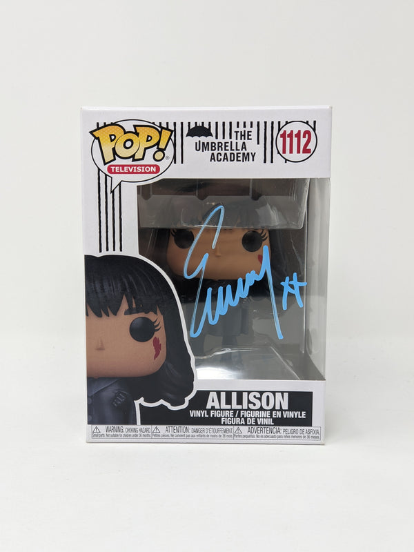 Emmy Raver-Lampman The Umbrella Academy Allison #1112 Signed Funko Pop JSA Certified Autograph