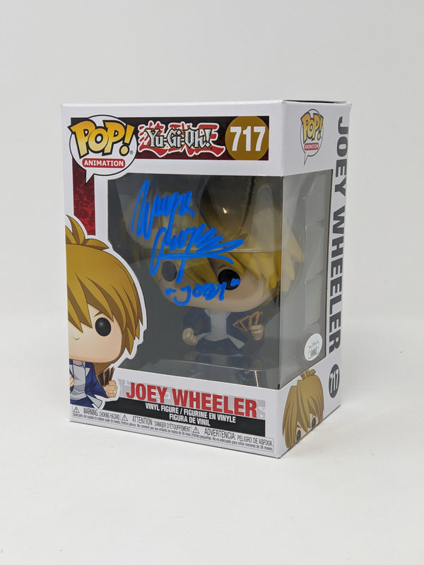 Wayne Grayson YuGiOh Joey Wheeler #717 Signed Funko Pop JSA COA Certified Autograph GalaxyCon