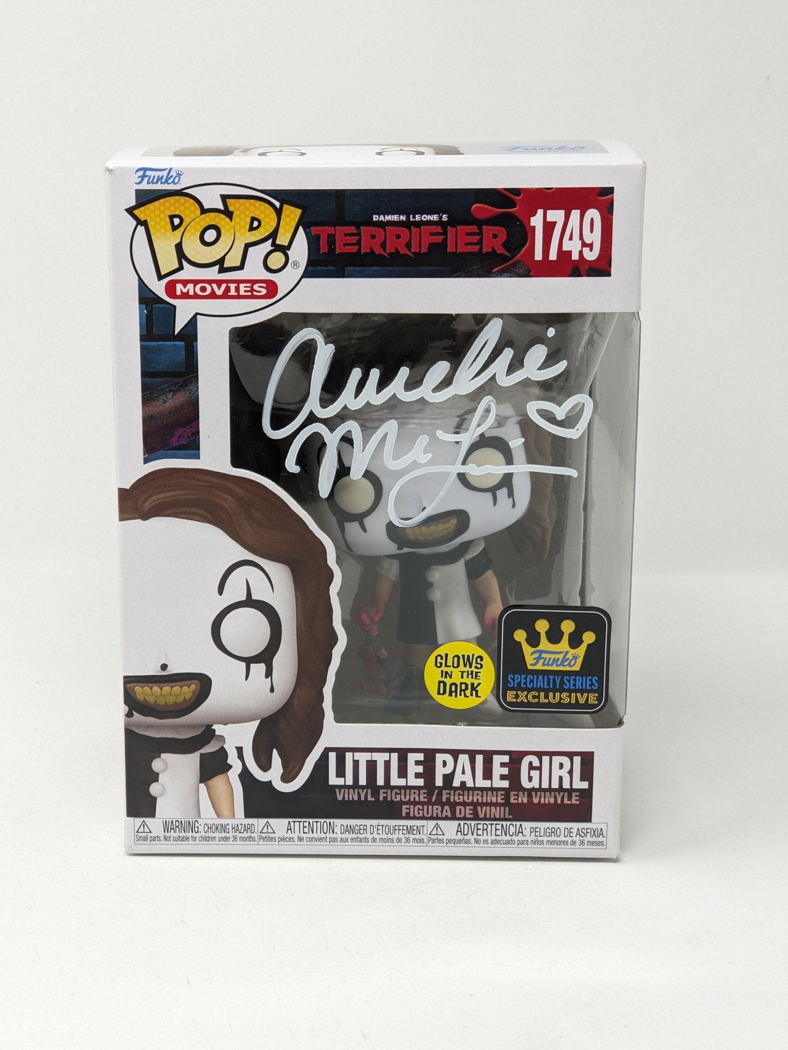 Amelie McLain Little Pale Girl #1749 Signed Funko Pop JSA Certified Autograph