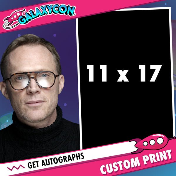 Paul Bettany: Send In Your Own Item to be Autographed, SALES CUT OFF 11/20/2026