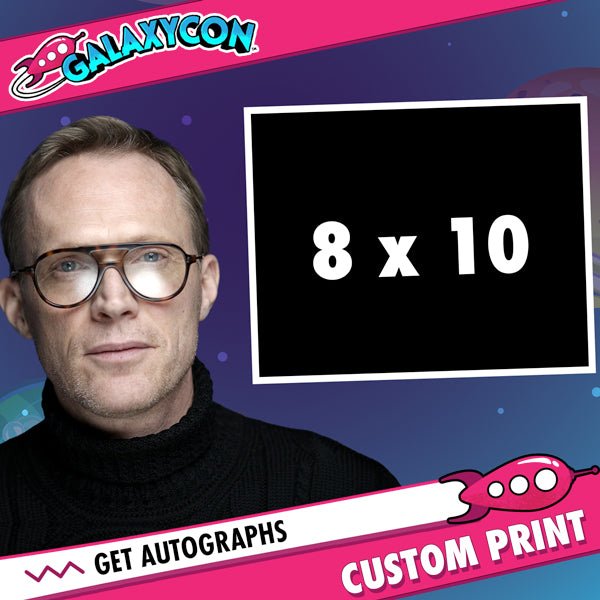 Paul Bettany: Send In Your Own Item to be Autographed, SALES CUT OFF 11/20/2026