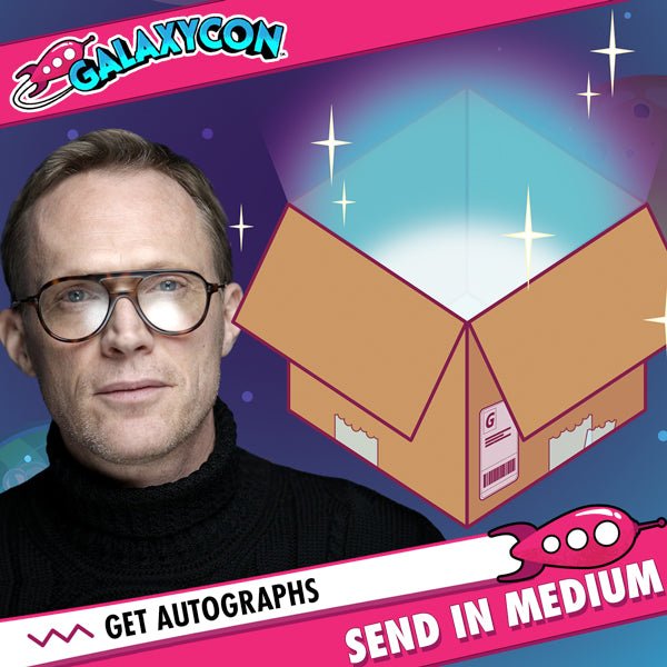 Paul Bettany: Send In Your Own Item to be Autographed, SALES CUT OFF 11/20/2026