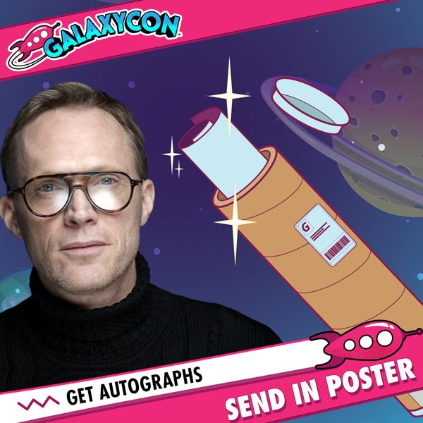Paul Bettany: Send In Your Own Item to be Autographed, SALES CUT OFF 05/11/2026