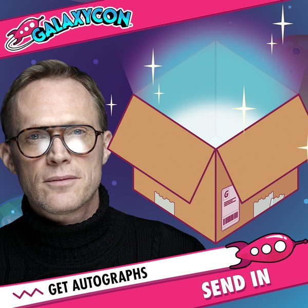 Paul Bettany: Send In Your Own Item to be Autographed, SALES CUT OFF 11/20/2026