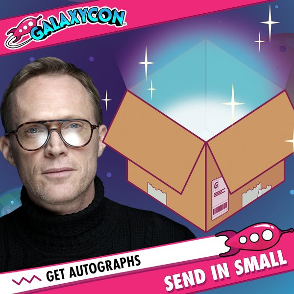 Paul Bettany: Send In Your Own Item to be Autographed, SALES CUT OFF 11/20/2026