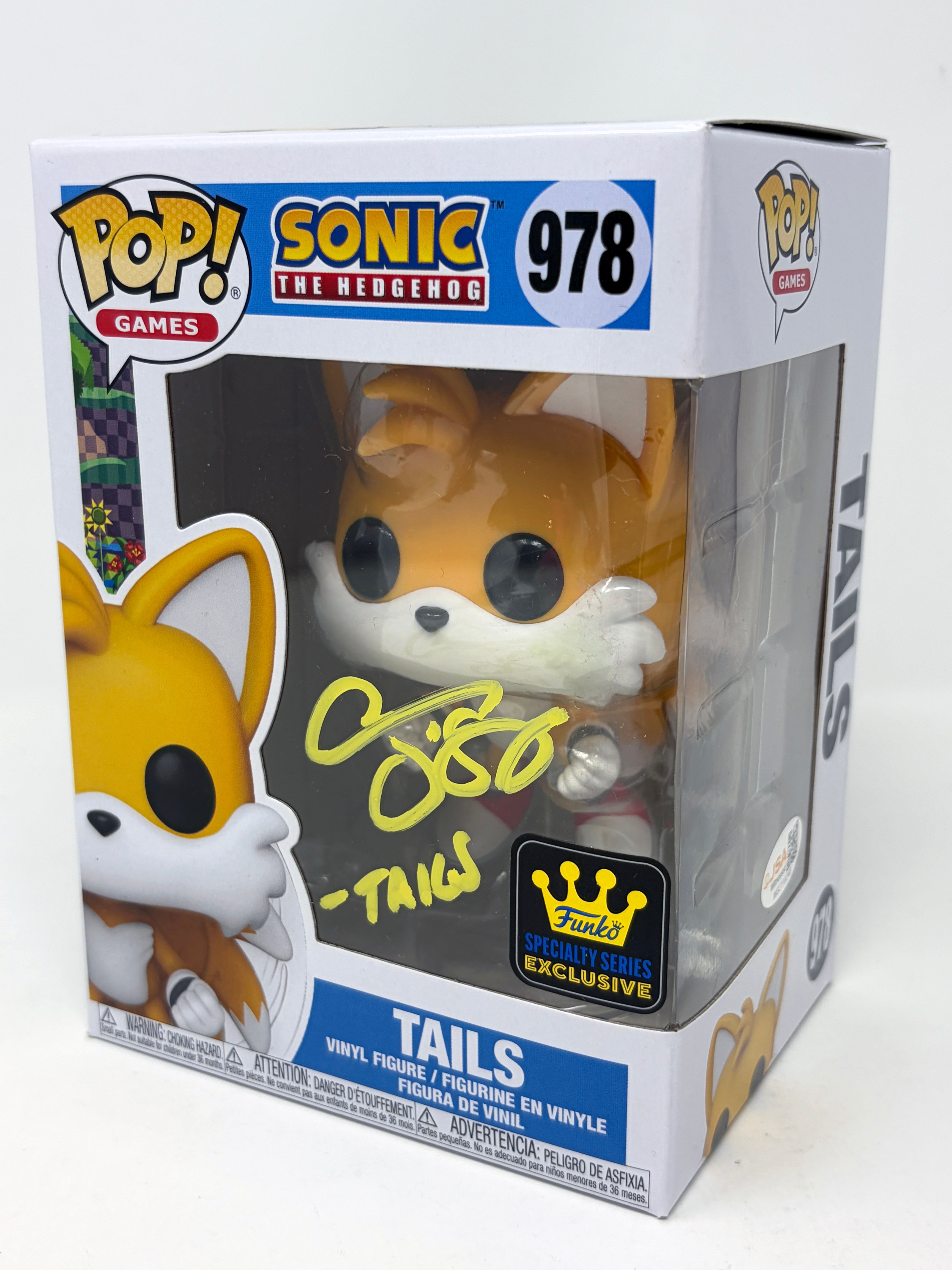 Colleen O'Shaughnessey Tails #978 Specialty Series Exclusive Signed Funko Pop