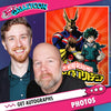 Christopher Sabat & Justin Briner: Duo Autograph Signing on Photos, February 29th