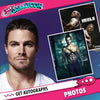 Stephen Amell: Autograph Signing on Photos, November 27th