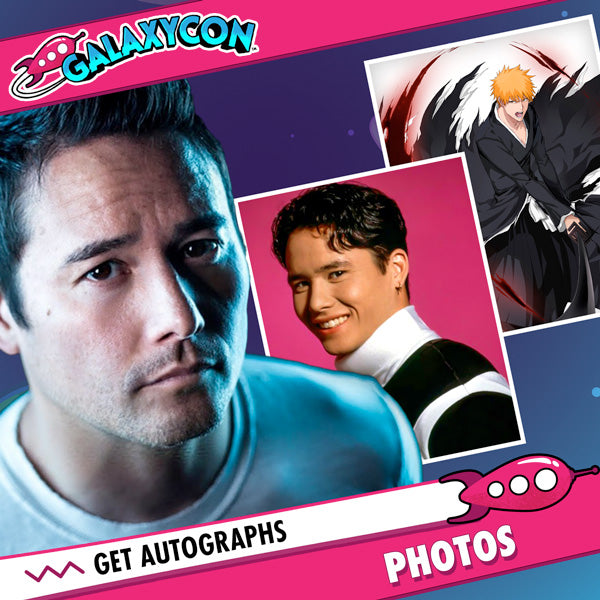 Johnny Yong Bosch: Autograph Signing on Photos, February 29th Johnny Yong Bosch GalaxyCon Richmond