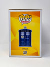 Doctor Who Tardis #227 Signed Funko Pop Cast x3 Tennant, Darvill, Tate JSA Certified Autograph