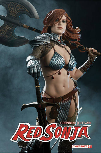 Red Sonja #1 Cover O 1:15 Sideshow Statue Variant Comic Book