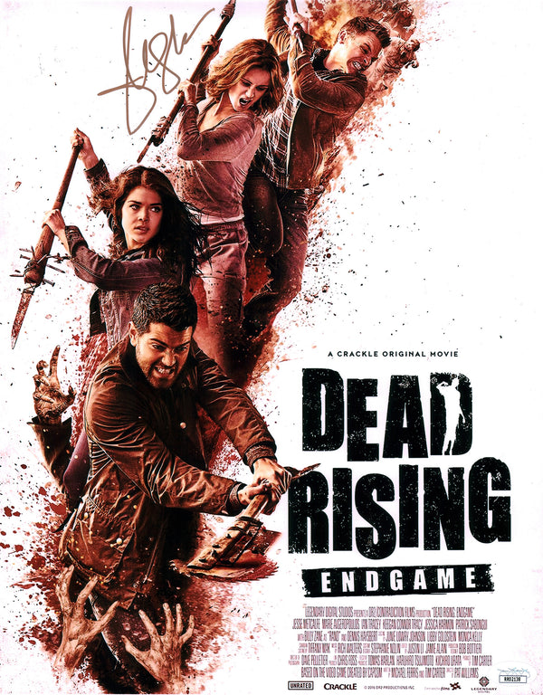 Keegan Connor Tracy Dead Rising: Endgame 11x14 Signed Photo Poster JSA Certified  Autograph