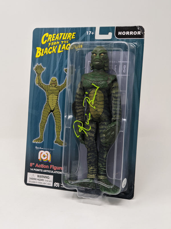 Ricou Browning Creature from the Black Lagoon Signed Mego Action Figure JSA Certified Autograph